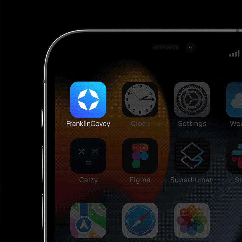 Graphic of a close up of a website depicting an Our Projects page with sample project names and dates.