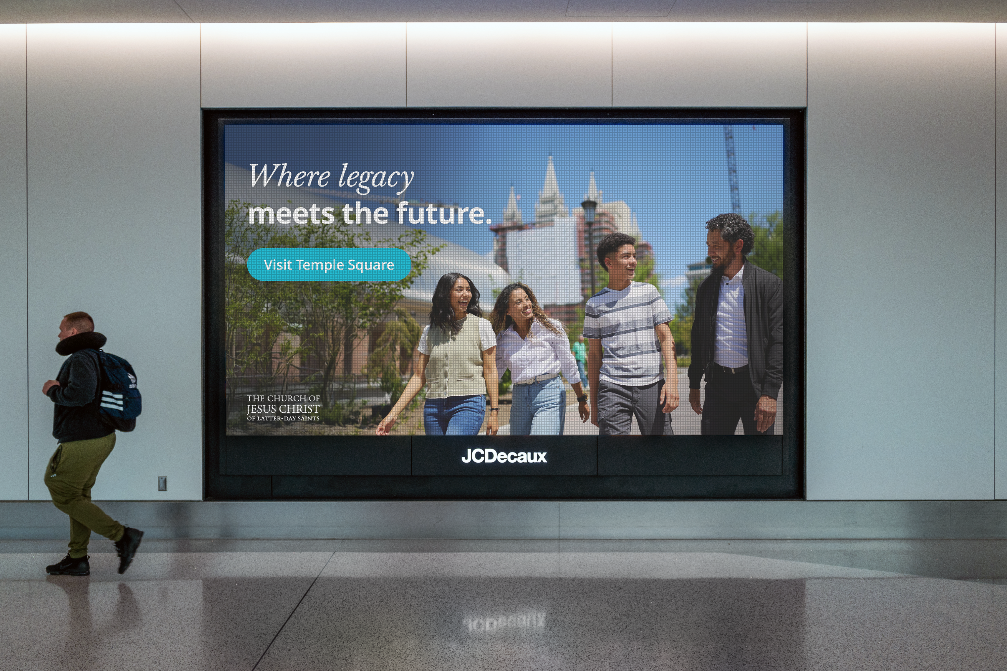 Stationery design of letterhead and business cards for the company Anders on top of a blurred photo of a house interior.